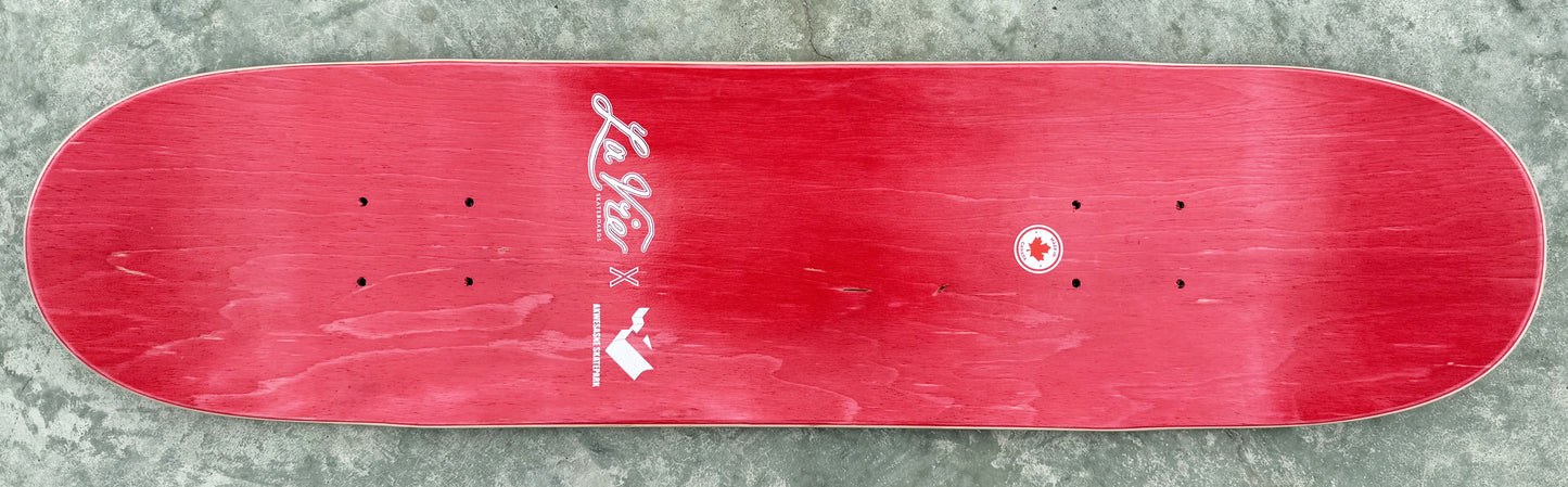 LA VIE SKATEBOARDS X AKWESASNE SKATEPARK "COLOR ME" JUNIORS SKATEBOARDS