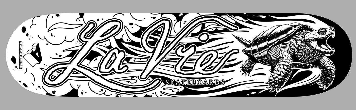 LA VIE SKATEBOARDS X AKWESASNE SKATEPARK "COLOR ME" JUNIORS SKATEBOARDS