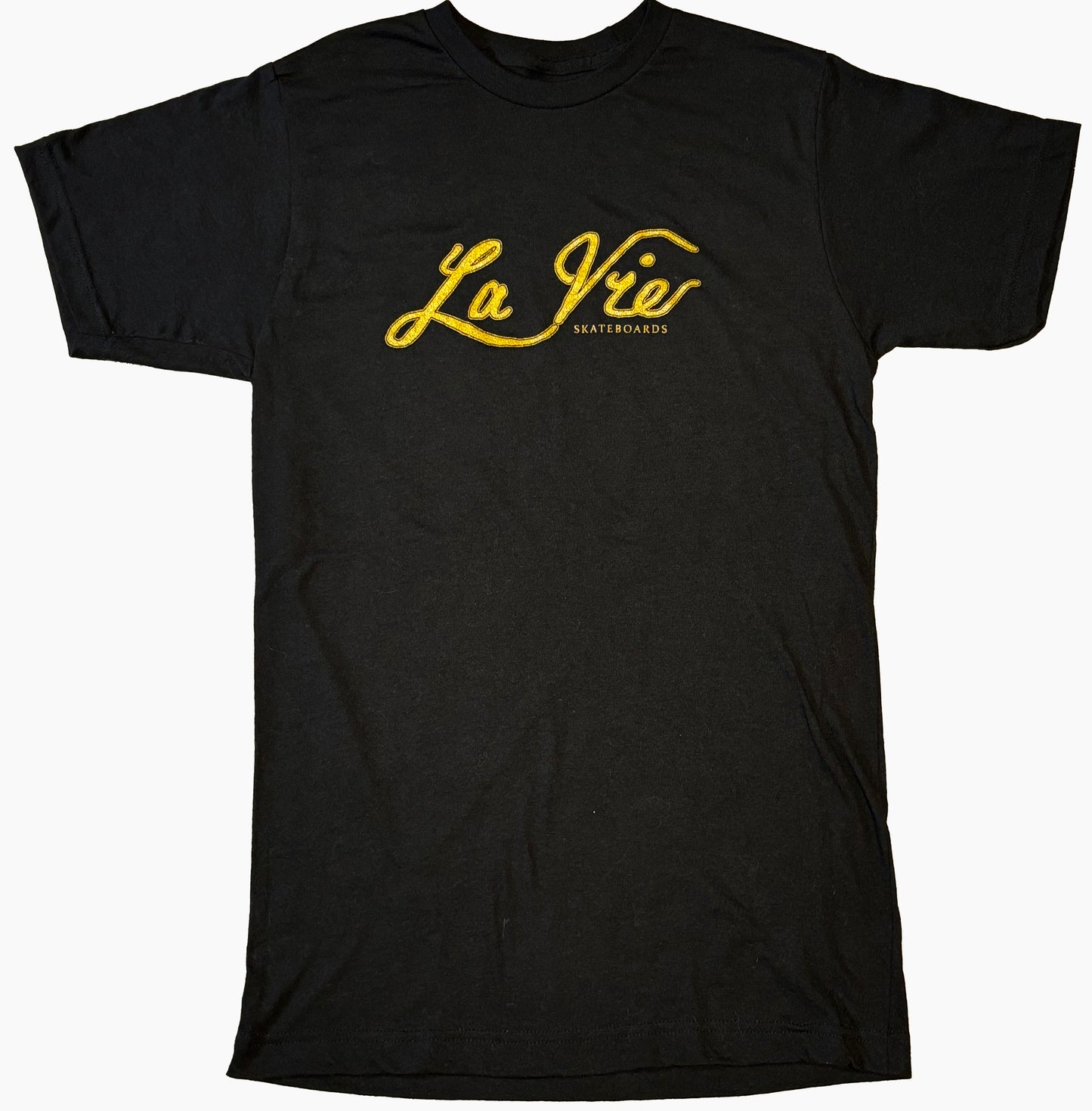 LVS short sleeve t-shirt black/gold script